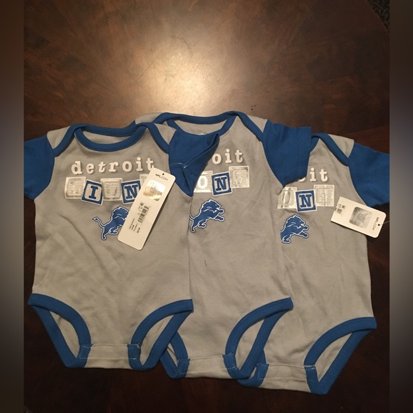 NFL Other - 3 Detroit Lions onesie’s sold Separately
